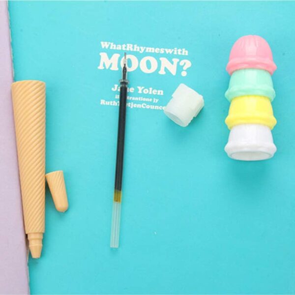 Fancy Ice Cream Stationery Pens  (Pack of 1) - Image 4