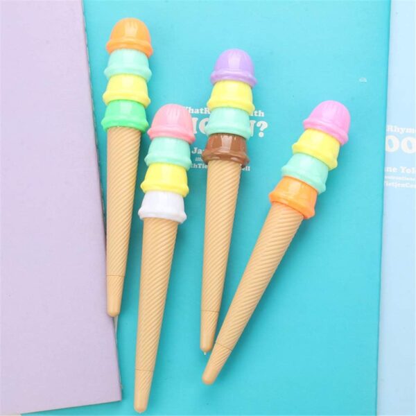 Fancy Ice Cream Stationery Pens  (Pack of 1) - Image 3