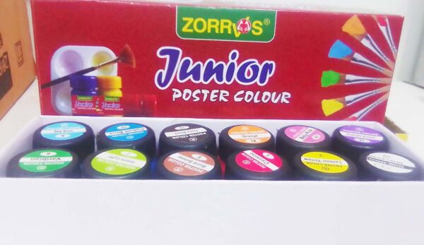 Zorro Junior Poster Colour 12 Multicolor   (Pack of 1) - Image 3