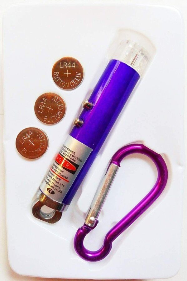 Multi-Function Mini Laser Torch (Blink + Normal Light) – Portable 2-in-1 LED Torch - Image 3