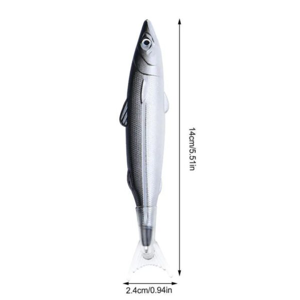 Hamid Stationer Fish Stylish Fancy Gel Pen (Pack of 1) - Image 4