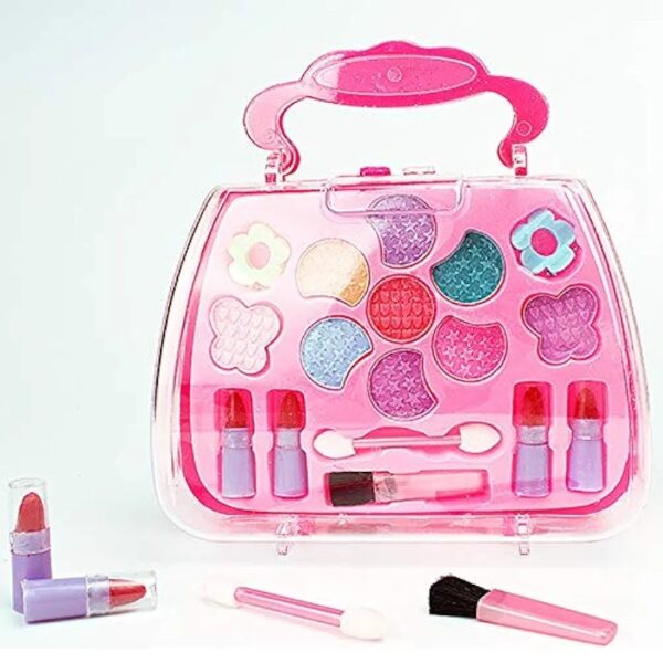 "Kids Makeup Kit – Safe & Non-Toxic Pretend Play Set for Girls - Image 3