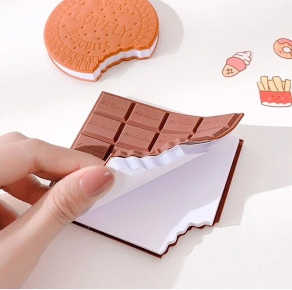 Choco Notebook – Mini Chocolate Style Notepad (10 x 8.7 cm) - Image 4