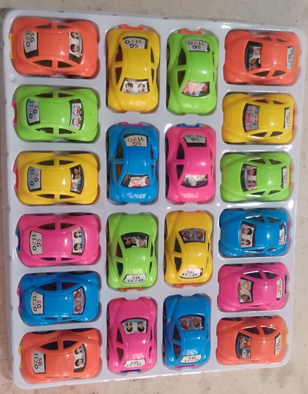 Mini Colorful Pull Back Toy Cars Set – 20 Pcs | Auto Super Power Racing Cars for Kids (3+) - Image 3