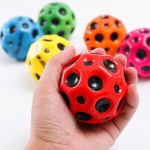 Rainbow Moon Ball – Super Bouncy Multi-Color Toy (Pack of 1)