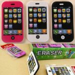 📱 Mobile Shape Eraser – Fun & Cute Stationery (1.4 × 2.4 inch)
