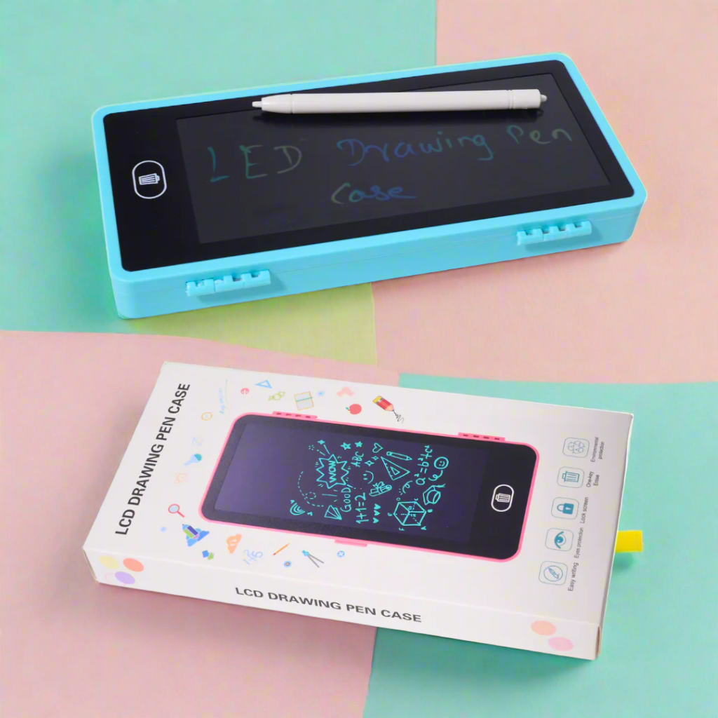 LCD Writing Tablet Pencil Case for Kids (Pack of 1) - Image 5