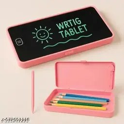 LCD Writing Tablet Pencil Case for Kids (Pack of 1) - Image 3