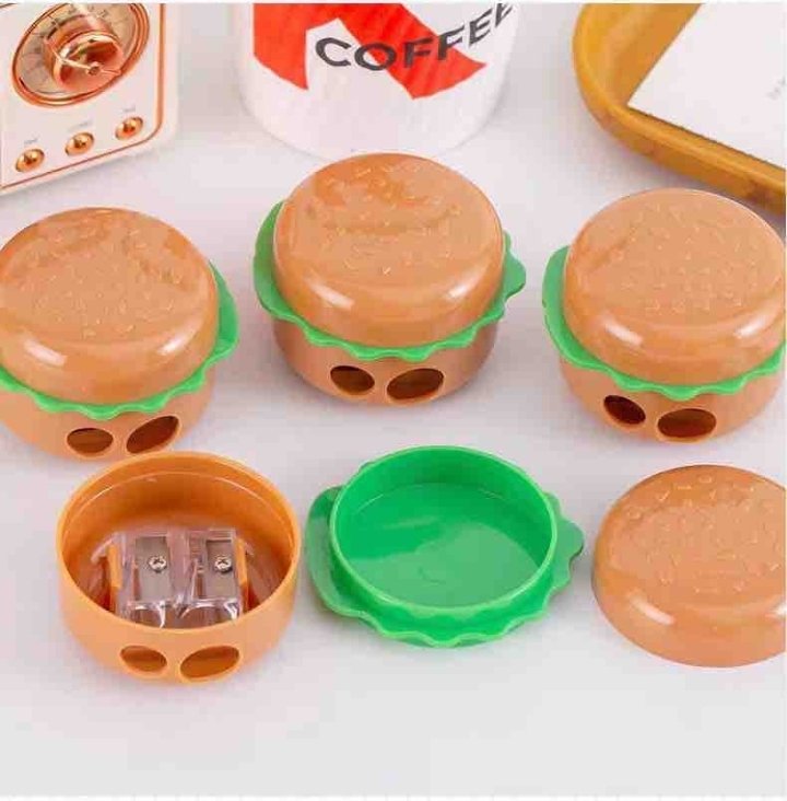 Fancy Stylish Burger Shape Jumbo Sharpener for Kids