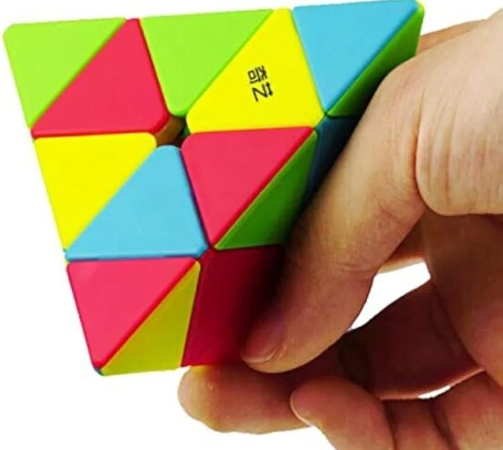 Triangle 3x3 Brain Puzzle Cube for Kids - Image 4