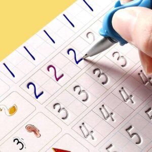 Montessori Reusable Magic Practice Book Set (4 Books)