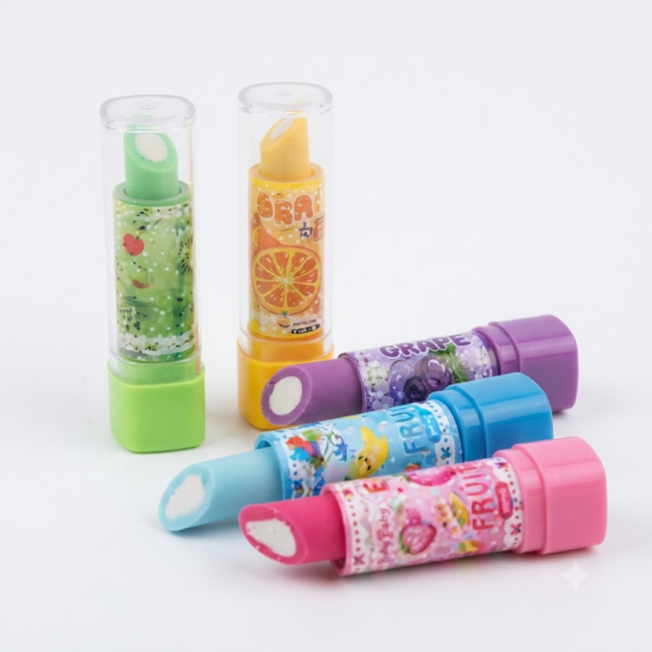 Cute Lipstick Shape Eraser