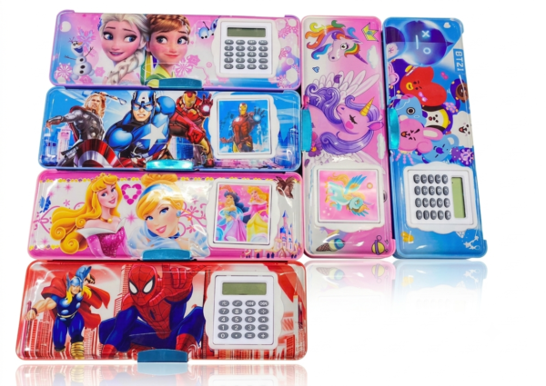 Calculator High-Quality Fancy Pencil Box
