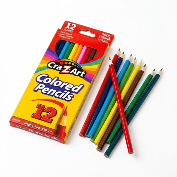 Cra-Z-Art 12 Colors Colored Pencils