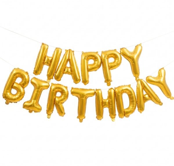 Birthday Celebration Foil Balloons