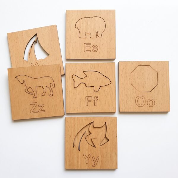 A-Z Wooden Alphabet Puzzle