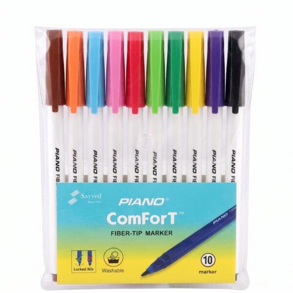 Piano Comfort Dry Eraser 10 Marker Set